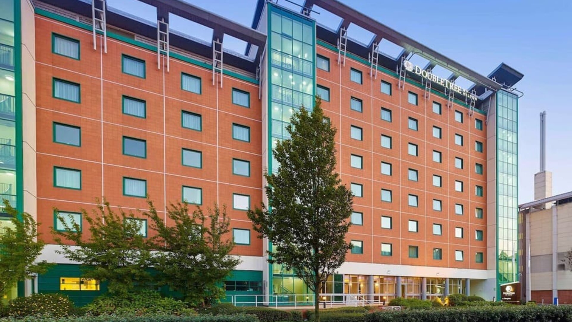 Hotel exterior at DoubleTree By Hilton Woking.