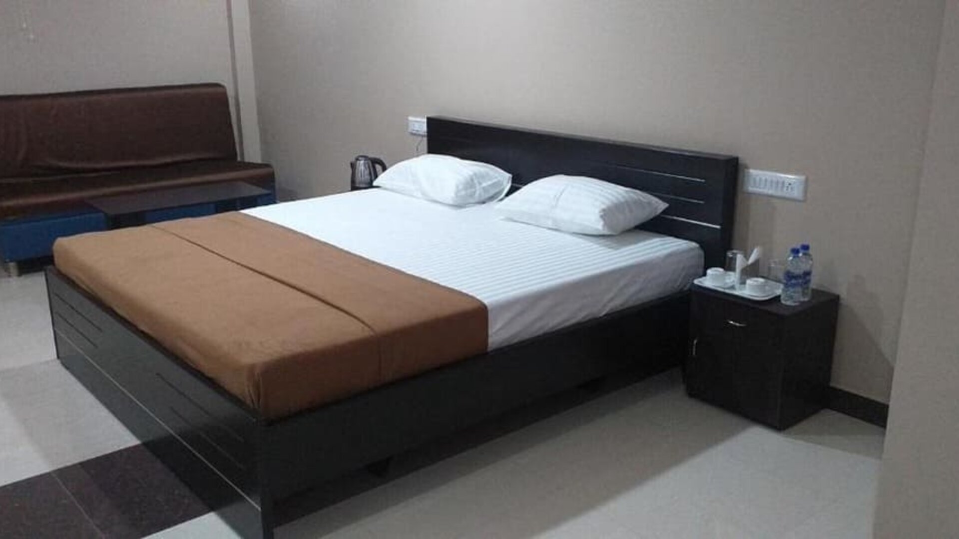 King room available at The Nisarga Grand.