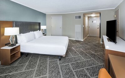 One King Bed Accessible with Bathtub