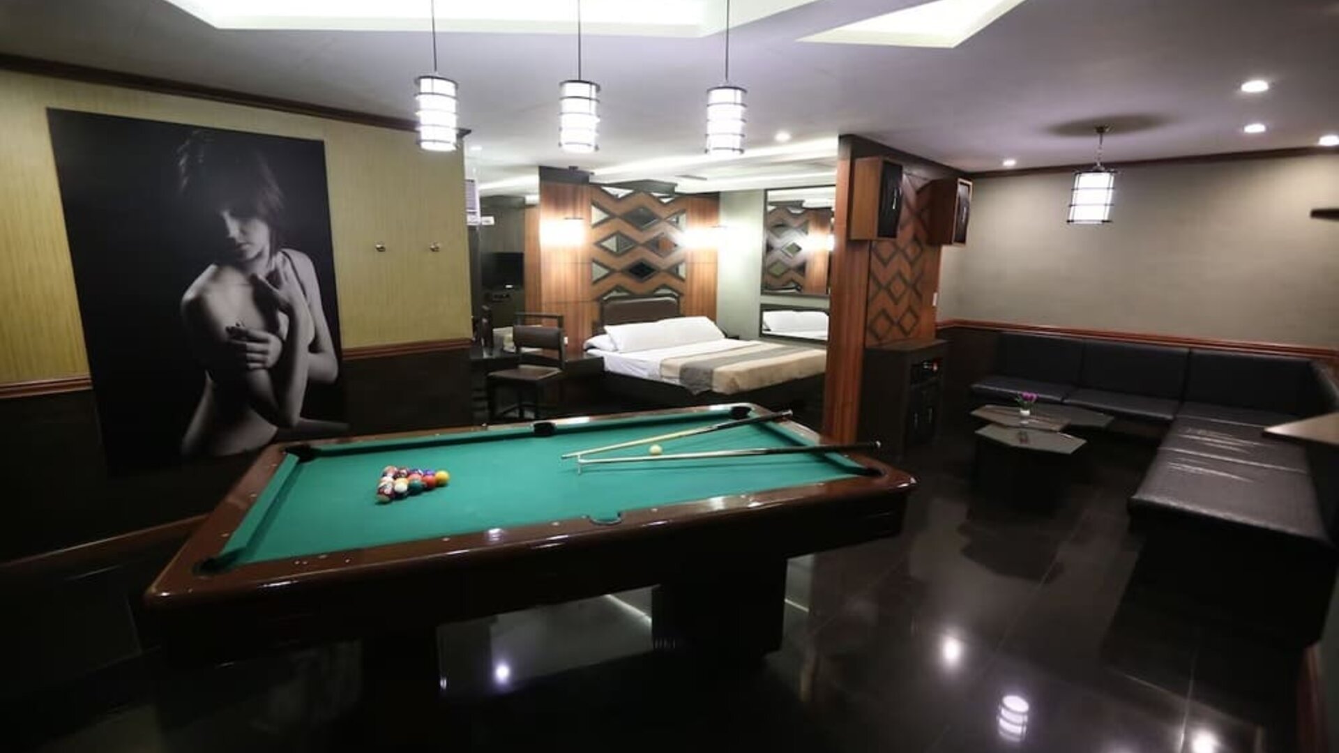 Game room at Victoria Court North EDSA - Caloocan.