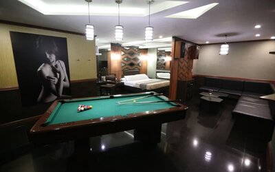 Game room at Victoria Court North EDSA - Caloocan.