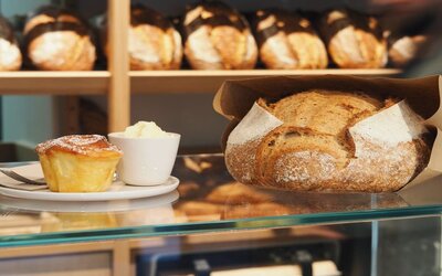 Pastries available at Wilmina Hotel.