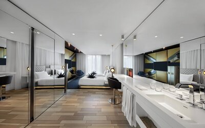 W London