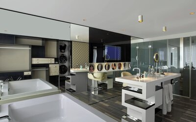 W London