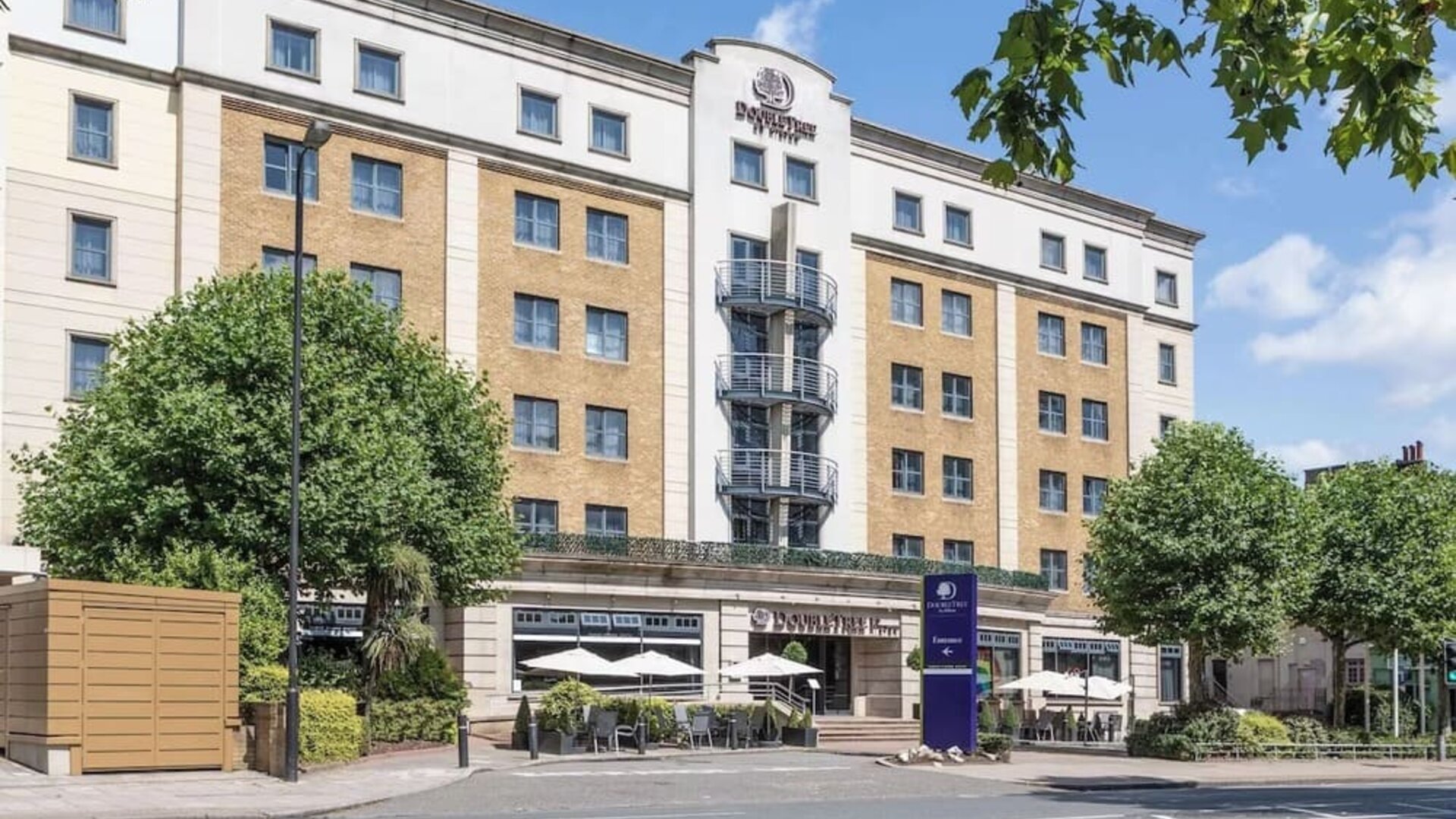 Hotel exterior at DoubleTree By Hilton London Angel Kings Cross.