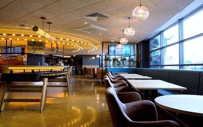 Hotel bar at DoubleTree By Hilton Coventry Building Society Arena.