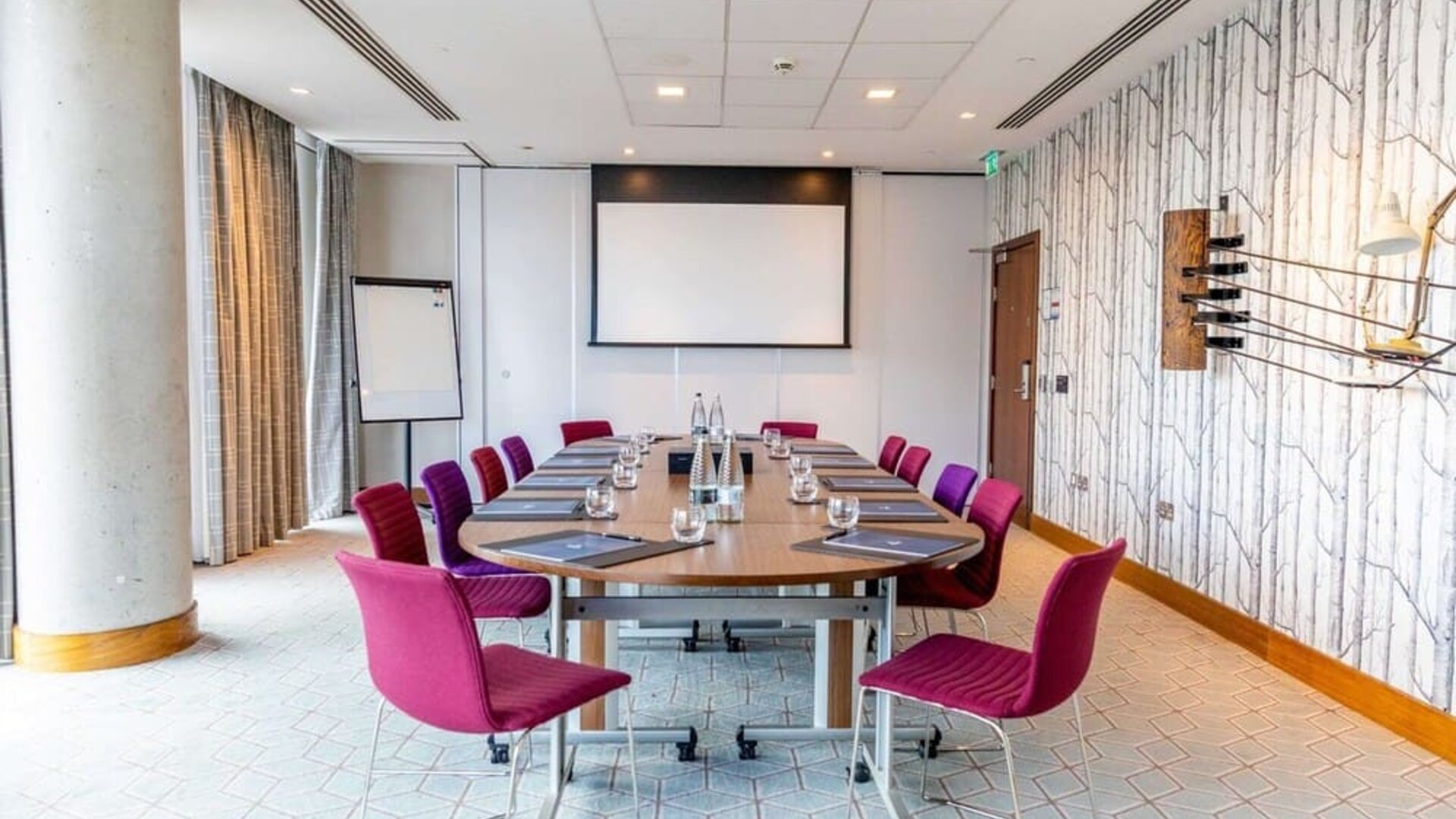 Professional meeting room at Hilton Bournemouth.  