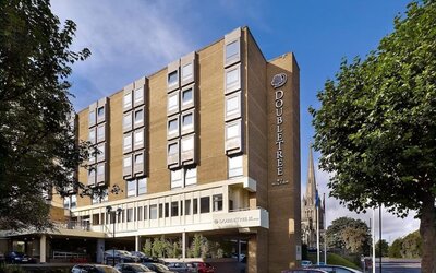 Hotel exterior at DoubleTree By Hilton Bristol City Centre. 