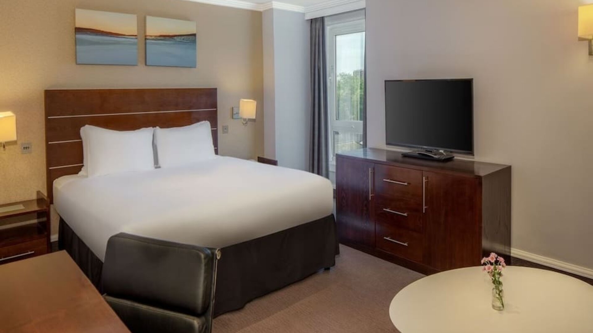 Day use room with work desk at DoubleTree By Hilton Bristol City Centre.  