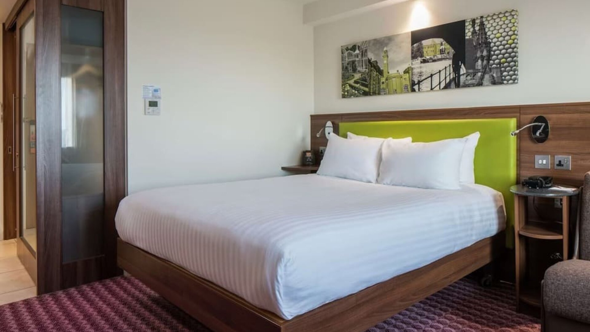 Day use room available at Hampton By Hilton Birmingham Broad Street.