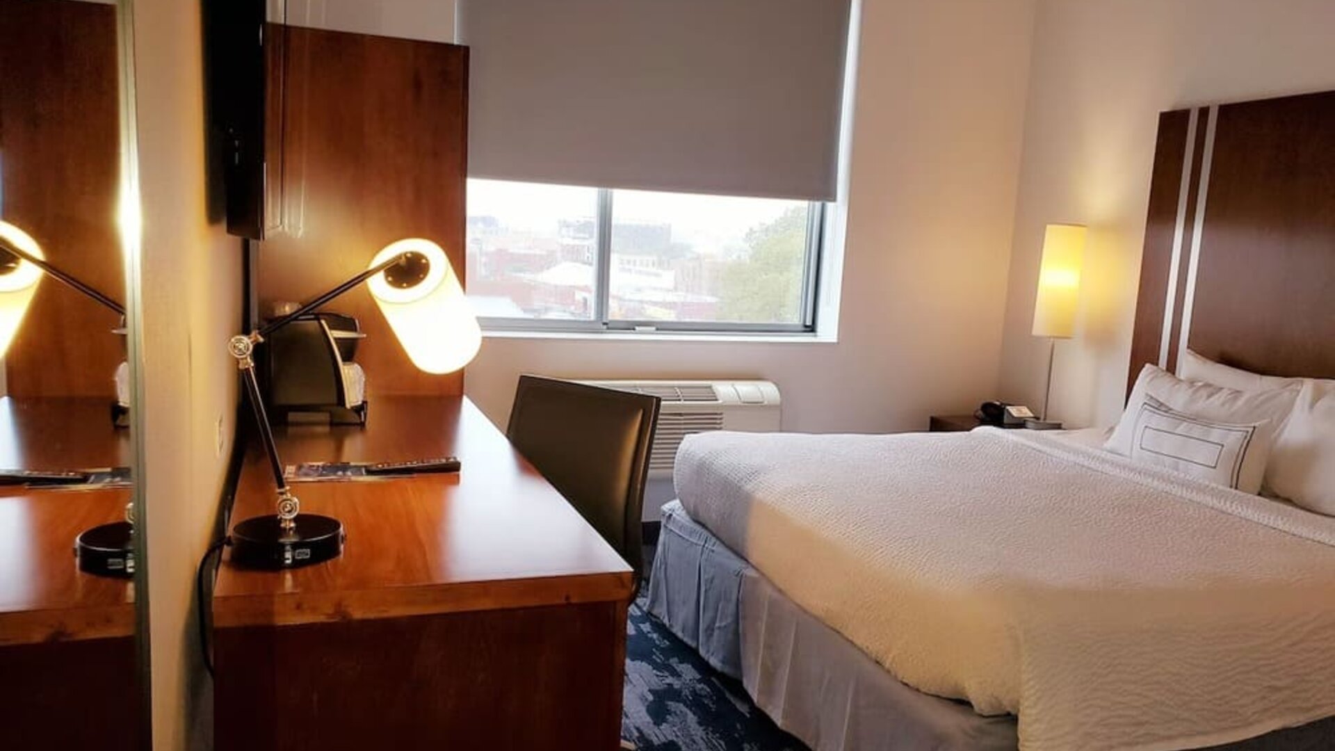 Romantic day room at Fairfield Inn & Suites New York Brooklyn.