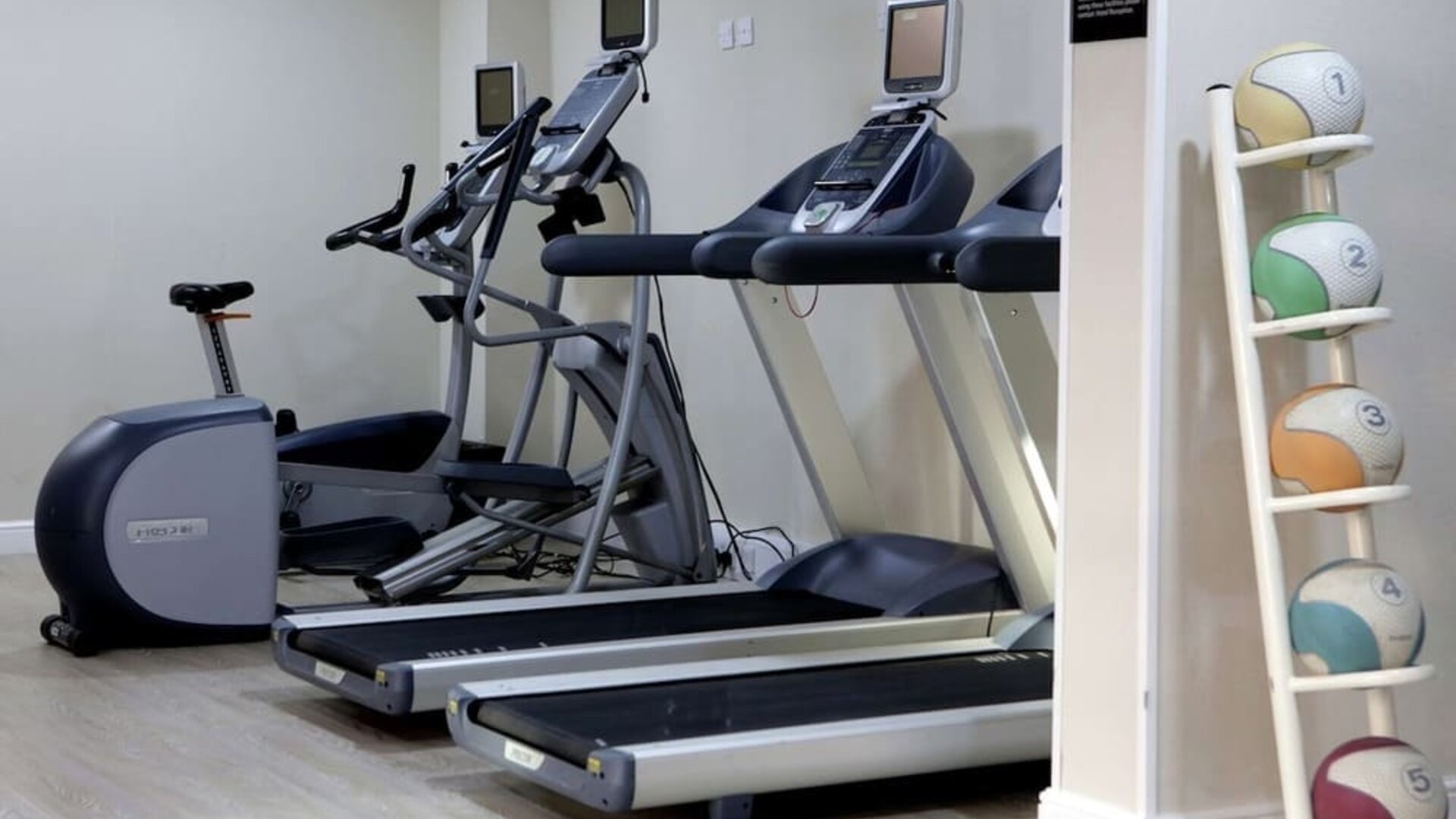 Fitness center available at DoubleTree By Hilton York.