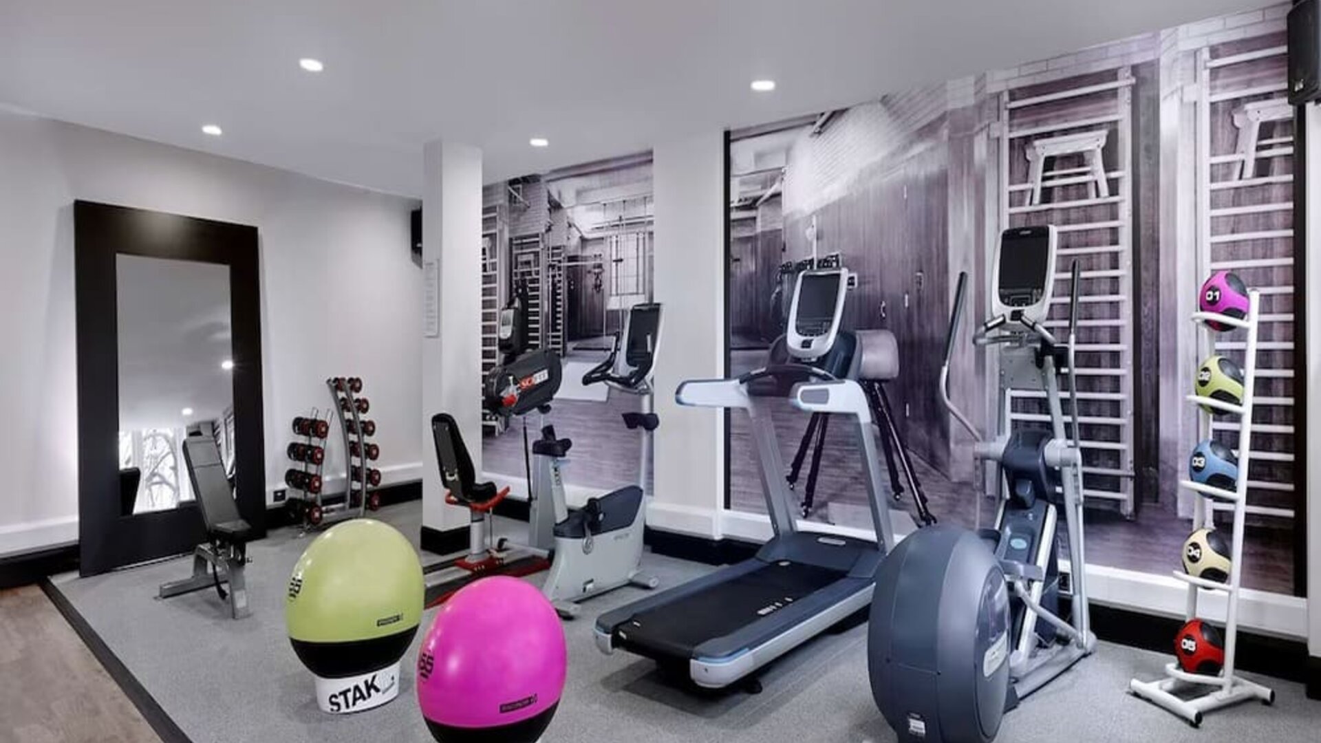 Fitness center available at DoubleTree By Hilton Nottingham - Gateway. 