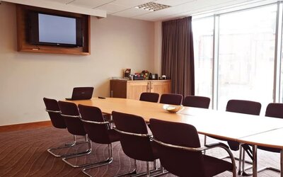 Professional meeting room at Leonardo Hotel Aberdeen.