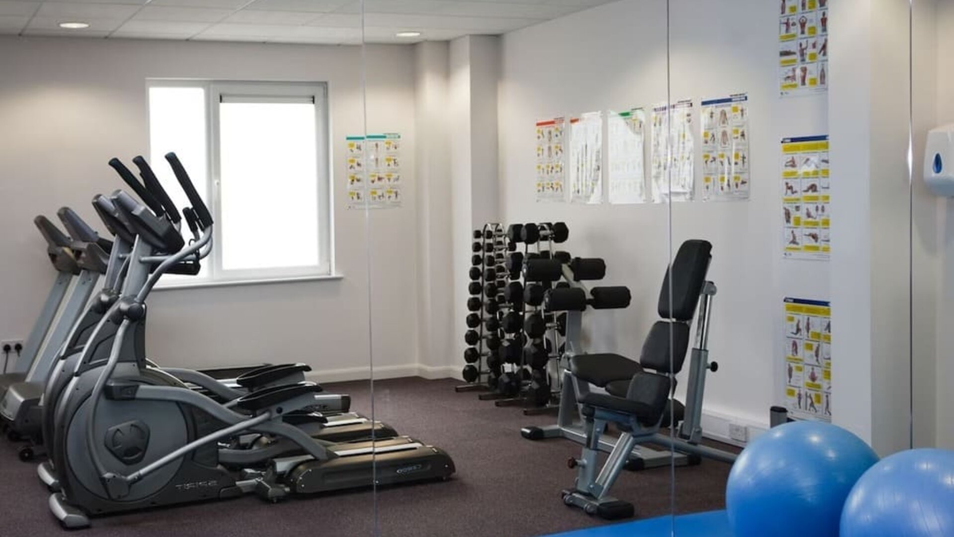Fitness center available at Leonardo Hotel Bradford. 