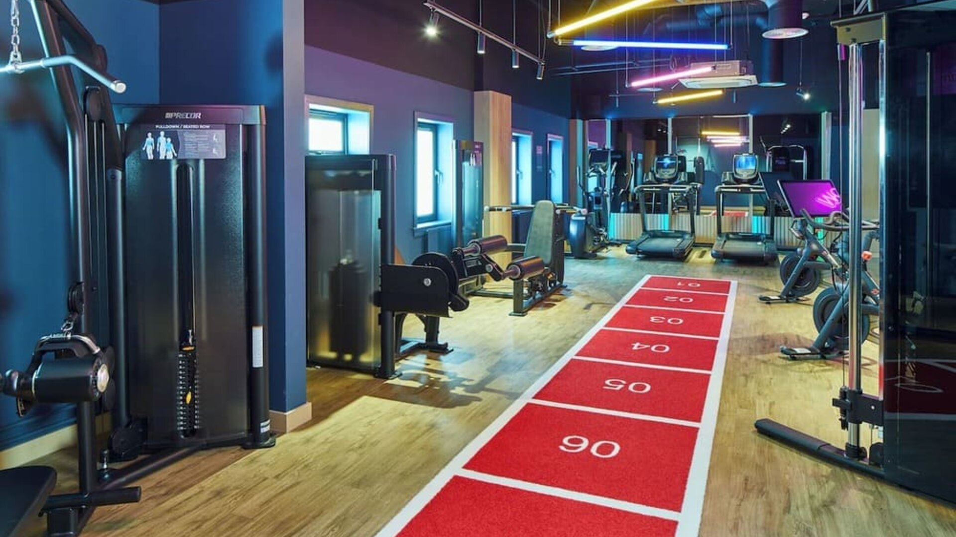 Fitness center available at Leonardo Royal Hotel Edinburgh.  