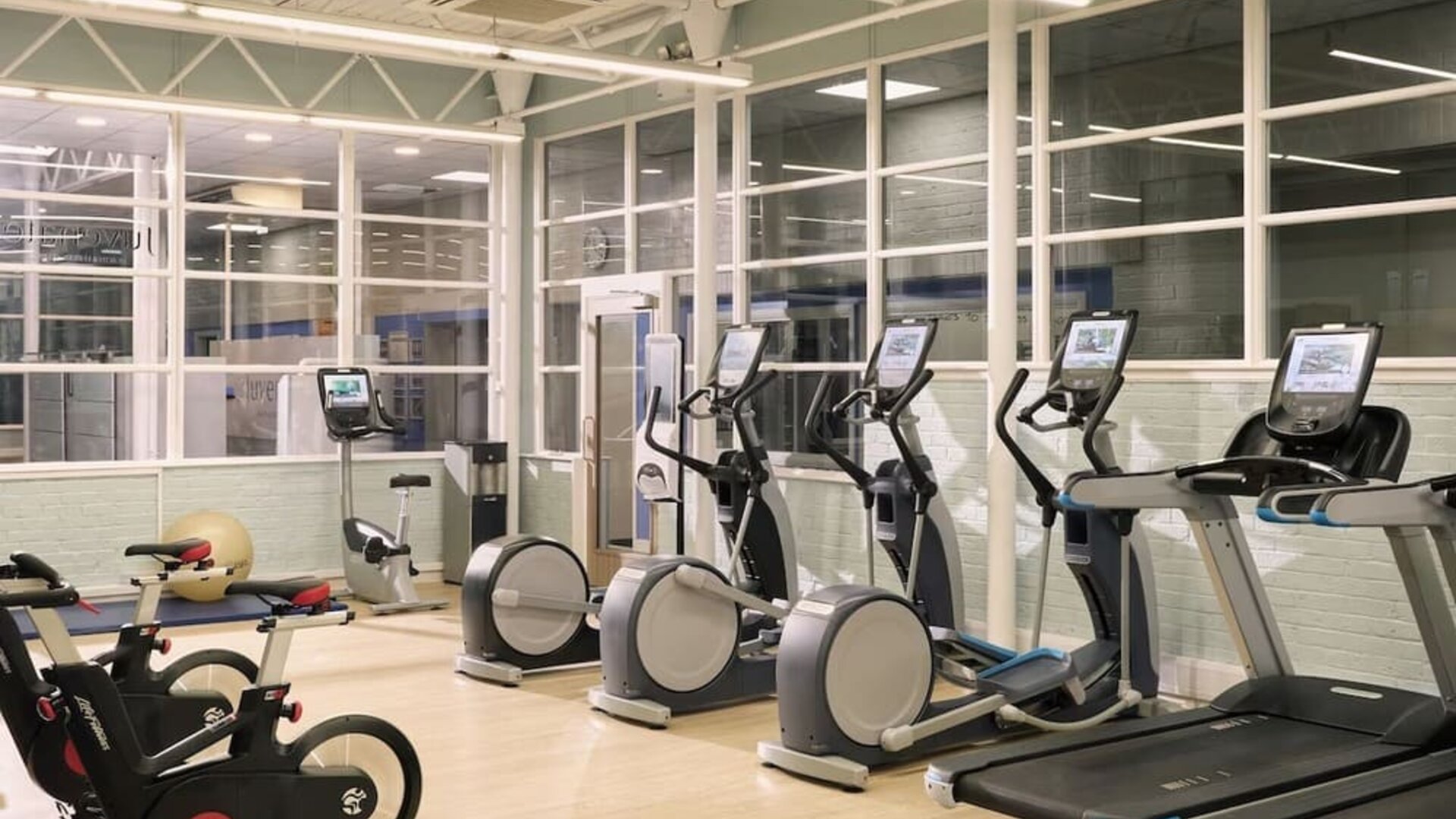 Fitness center available at Leonardo Royal Hotel Oxford.