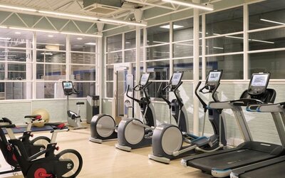 Fitness center available at Leonardo Royal Hotel Oxford.