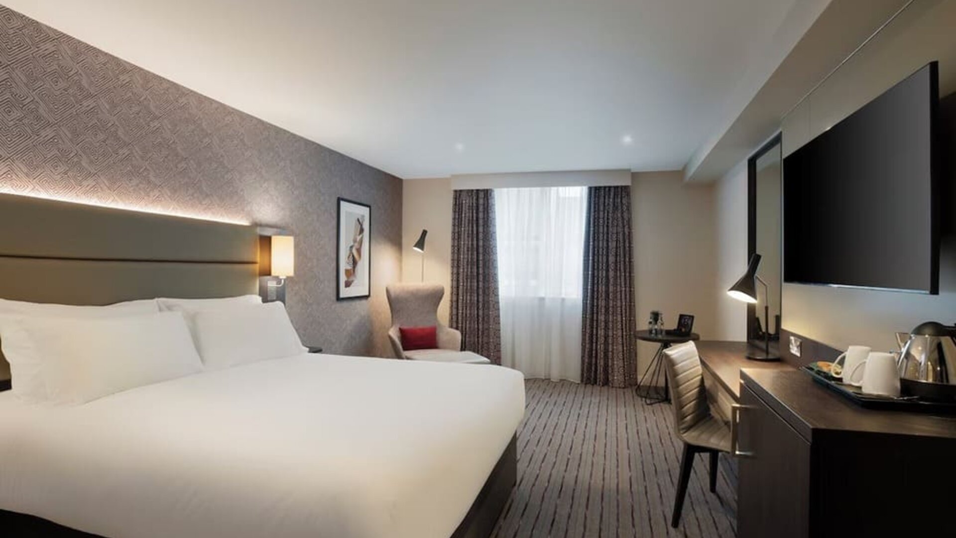 Day use room with work desk at Leonardo Hotel Chester.