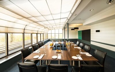 Meeting room with natural light at Leonardo Hotel Edinburgh Murrayfield.