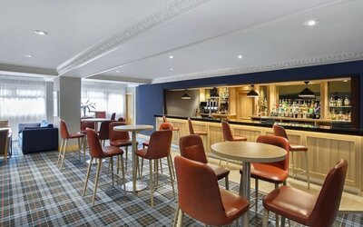 Coworking and dining at Leonardo Hotel Inverness.