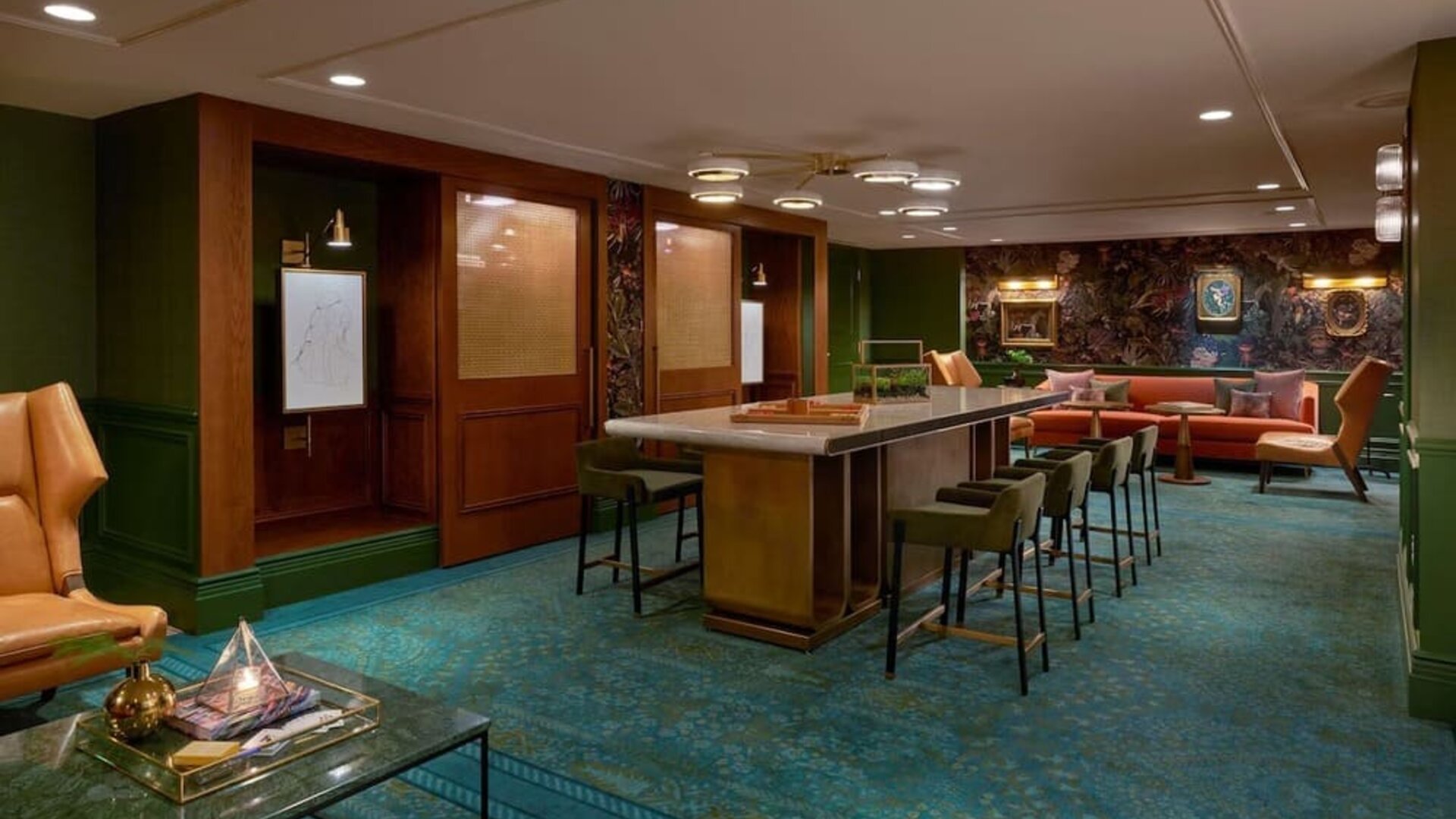 Coworking and work space at Viceroy Washington DC.