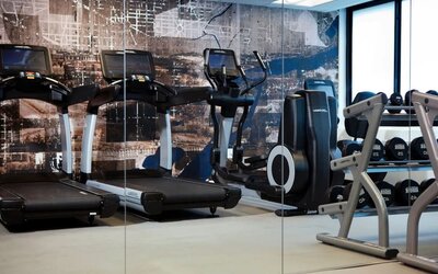 Fitness center at Viceroy Washington DC.