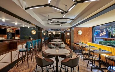 Coworking and dining space at Viceroy Washington DC.