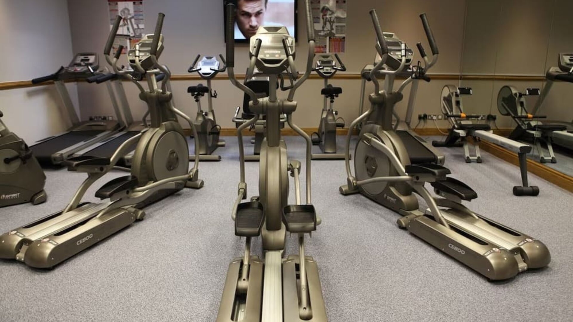Fitness center available at Leonardo Hotel Leeds.