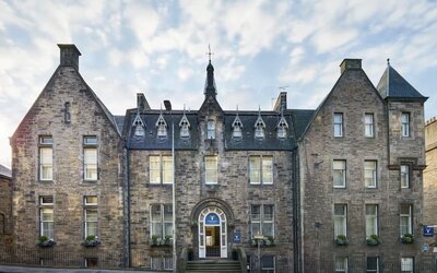 Hotel exterior at Leonardo Hotel Edinburgh City.