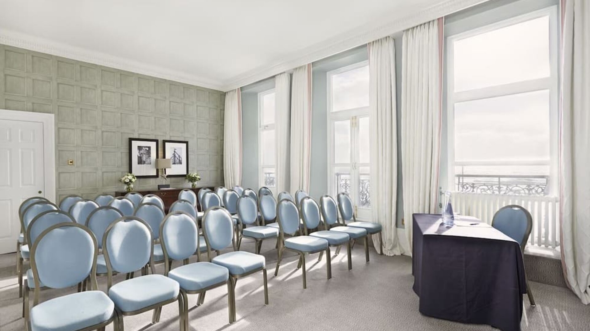 Professional meeting room with natural light at The Grand Brighton.