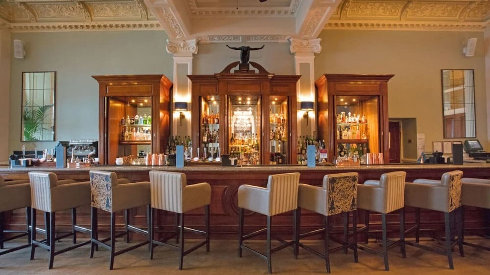 Hotel bar at The Grand Brighton.