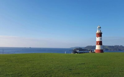 Hotel landmark at Leonardo Hotel Plymouth.