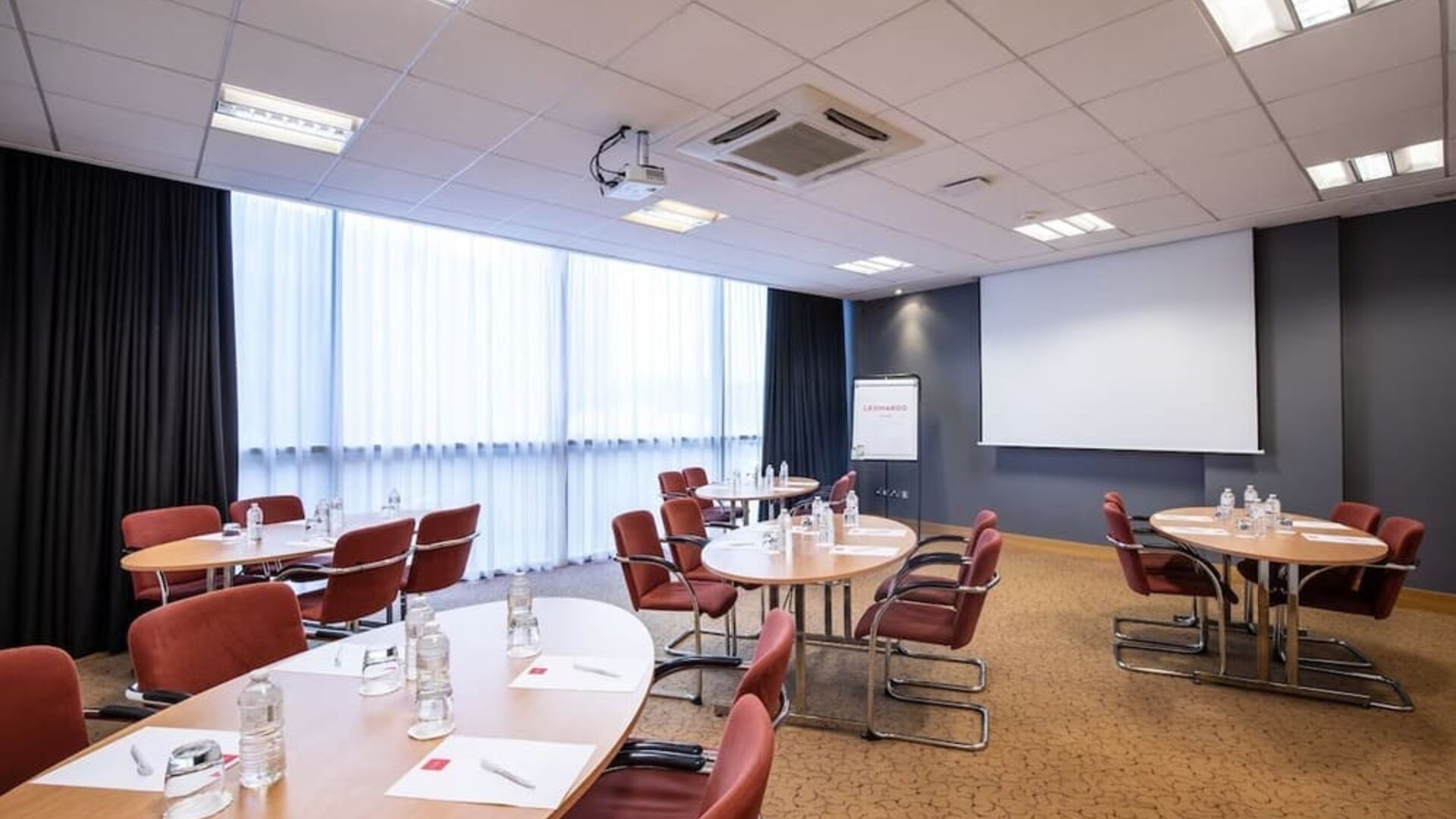 Meeting room at Leonardo Hotel Plymouth.