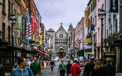 Hotel landmark at Leonardo Hotel Dublin Parnell Street.