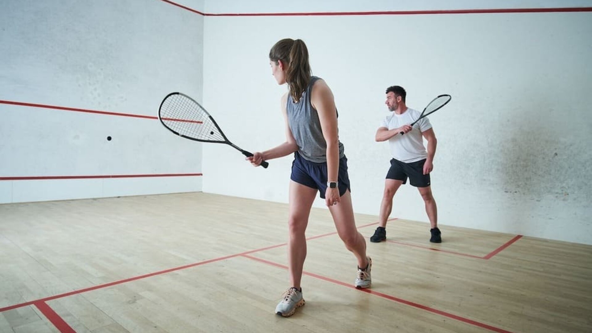 Squash courts available at The Dilly.   