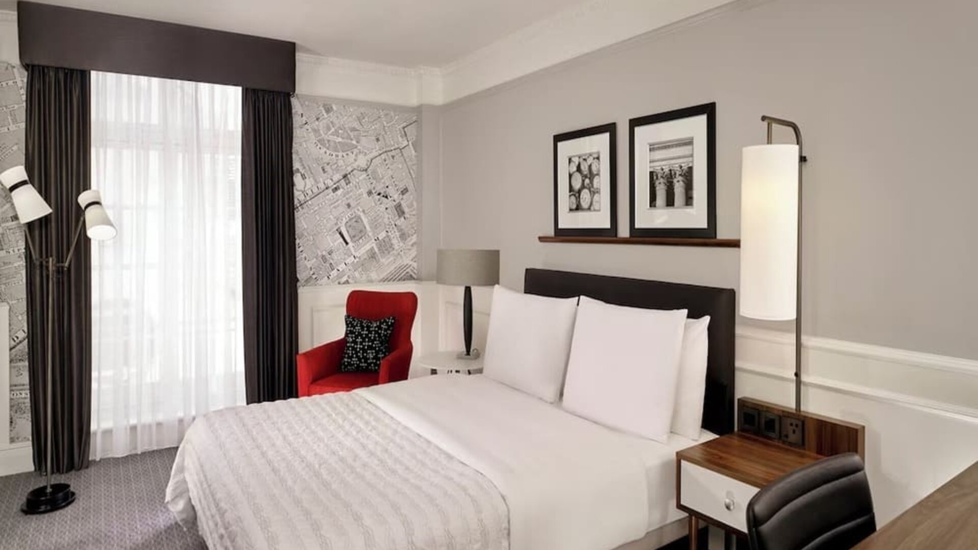 Day use room with natural light at The Dilly.  