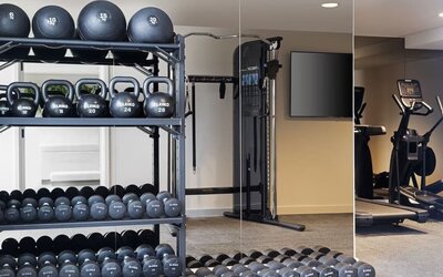 Fitness center available at Leonardo Hotel Manchester Piccadilly. 