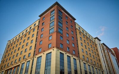 Hotel exterior at Leonardo Hotel Newcastle.