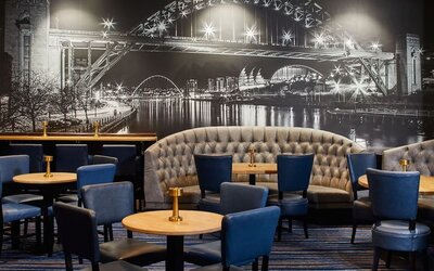 Hotel restaurant at Leonardo Hotel Newcastle.