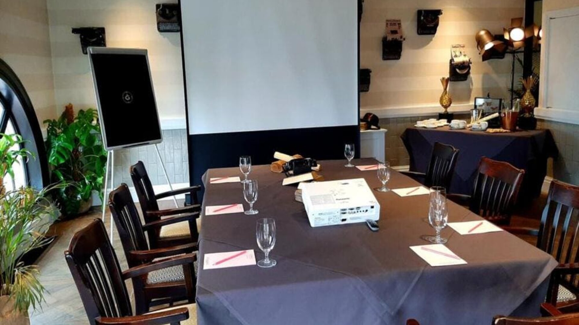Meeting room at Hotel Gotham. 