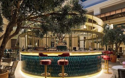 Hotel bar at The Midland - A Leonardo Royal Hotel.