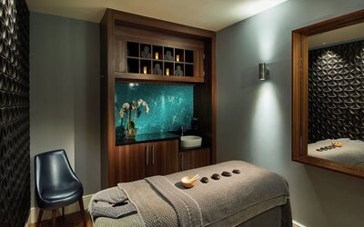 Massage and body treatment bed at The Midland - A Leonardo Royal Hotel.