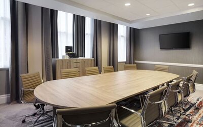 Meeting room at Leonardo Hotel Cardiff.