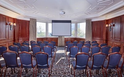Professional meeting room at Leonardo Hotel Southampton Grand Harbour.