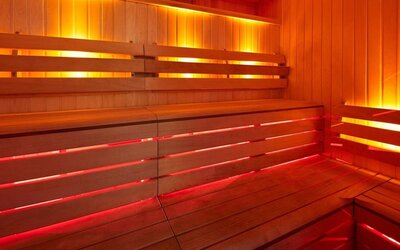 Sauna available at Leonardo Hotel Southampton Grand Harbour.