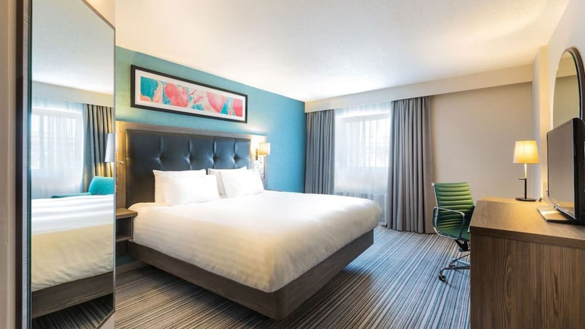 Romantic day use room at Leonardo Hotel Southampton.