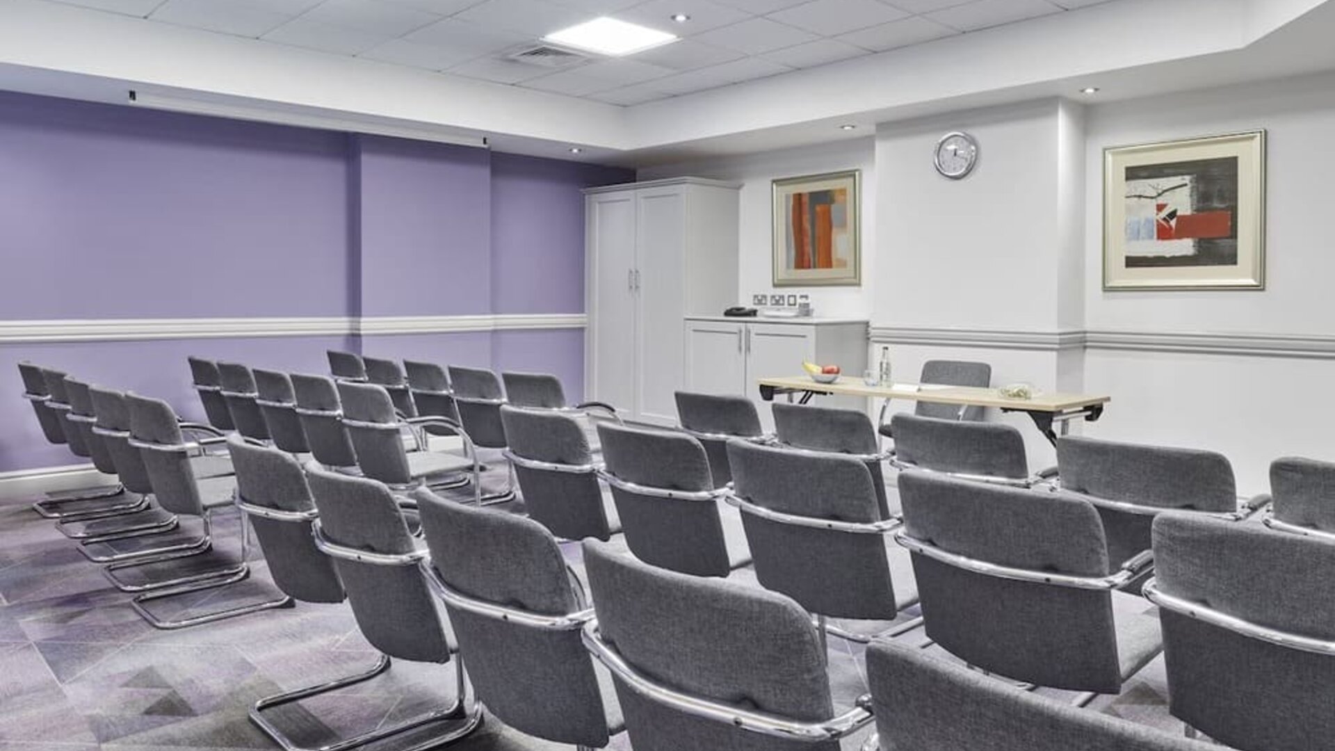 Conference room at Leonardo Hotel Southampton.