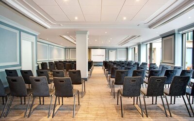 Meeting room at Leonardo Royal Hotel Brighton Waterfront.