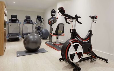Fitness center available at Hilton London Angel Islington.